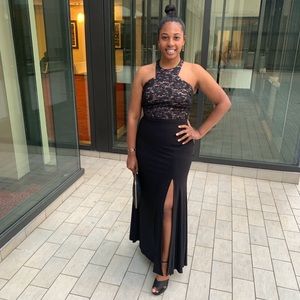 Red carpet dress